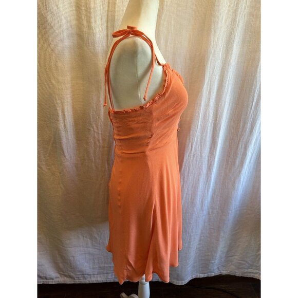 NWT Gianni Bini Dress Mango Orange Sz Small Adjustable Straps‎ Dillard’s - Picture 3 of 10